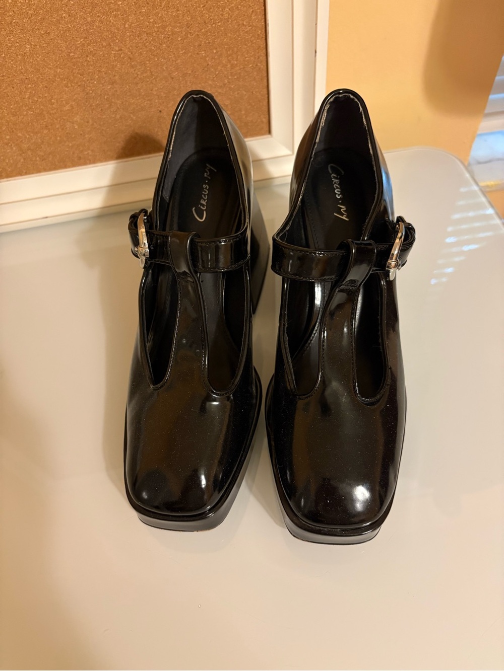 Circus by Sam Edelman Black Patent Mary Jane Heels